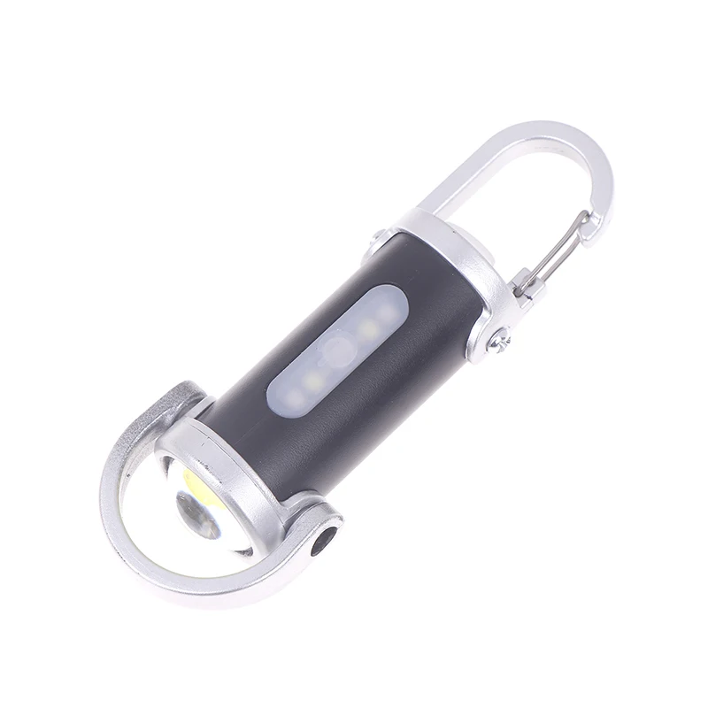 

COB Work Light TYPE-C Rechargeable LED Flashlight Keychain Hanging Portable Light Keyring Camping Pocket Lamp For Outdoor