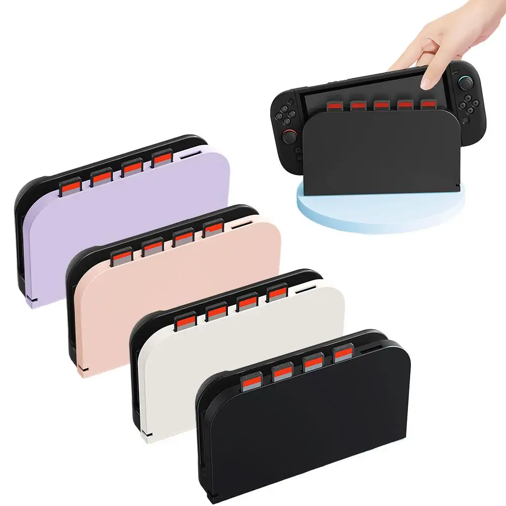 Für Switch 2 Ladestation – kratzfeste TPU-Hülle mit Spielkartensteckplatz für NS2-Konsole für Nintendo Switch-Zubehör