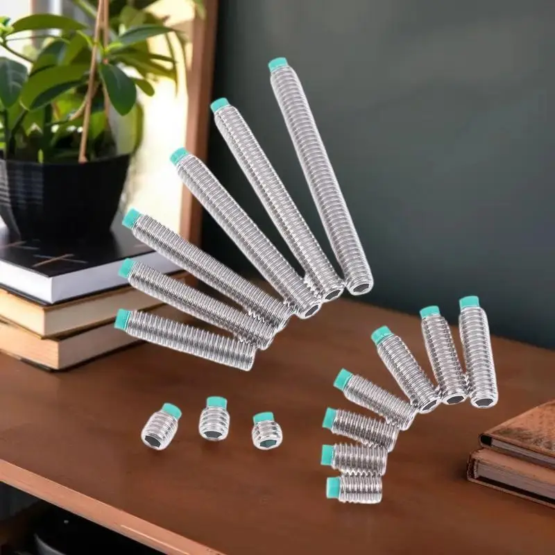 10 Buah Sekrup M6 Kepala Nilon POM-Sekrup Penyangga Anti-getaran Anti-longgar untuk Perakitan Mesin, Elektronik & Furnitur