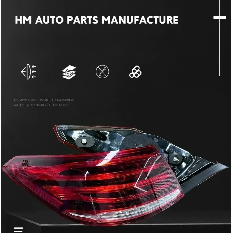 

Tiy Brake Light Warning Signal LampCar Rear LED Tail Light for Mercedes-Benz W207 A207 C207 E-Klasse Coupe Cabrio 2014-2017