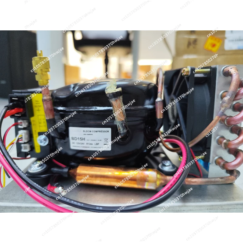 BD15HC BD25HC BD35HC DC12V24V DC Compressor Unit Car Refrigerator Freezer Refrigeration Unit Condensing Unit