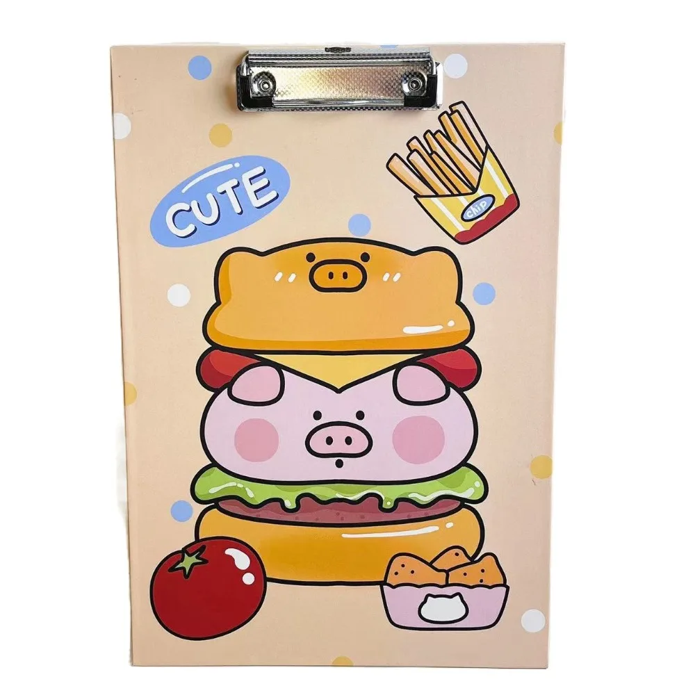 Multifunctional Writing Board File Folder Document Storage Box A4 Folders Book Pad Clamp Stationery 4 Style