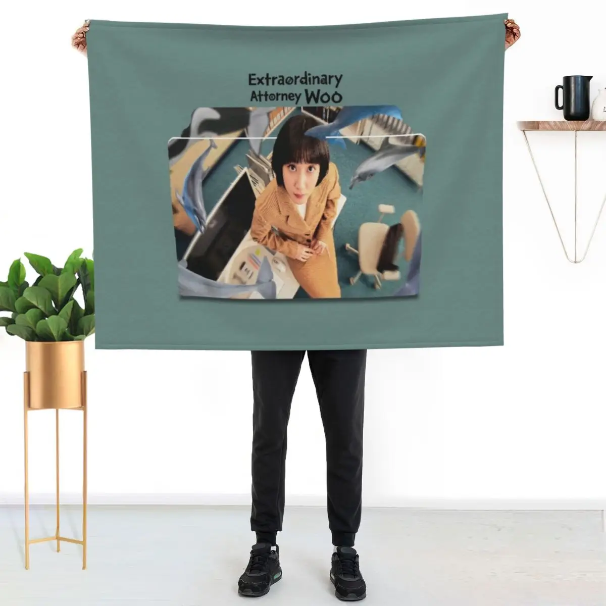 Extraordinary Attorney Woo Throw Blanket christmas gifts for winter valentine gift ideas Sofas Stuffeds Fashion Sofas Blankets
