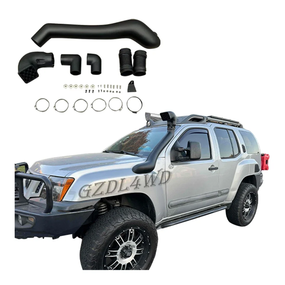 GZDL4WD 4X4 Offload Exterior Parts Car Air Intake Snorkel For Xterra N50 2005-2015 Raised Air Flow Intake System