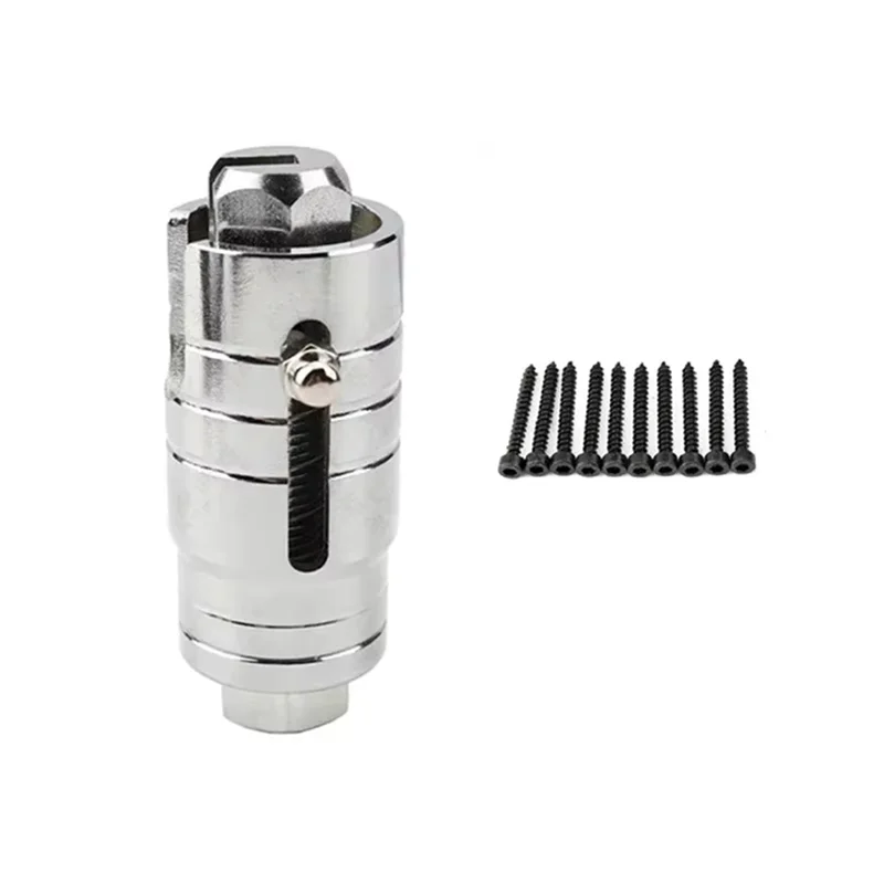 

A38Q-Locksmith Tools Special Lock Puller For Door Cylinder Lock With 10Pcs Screws Disassembly Tools Lock