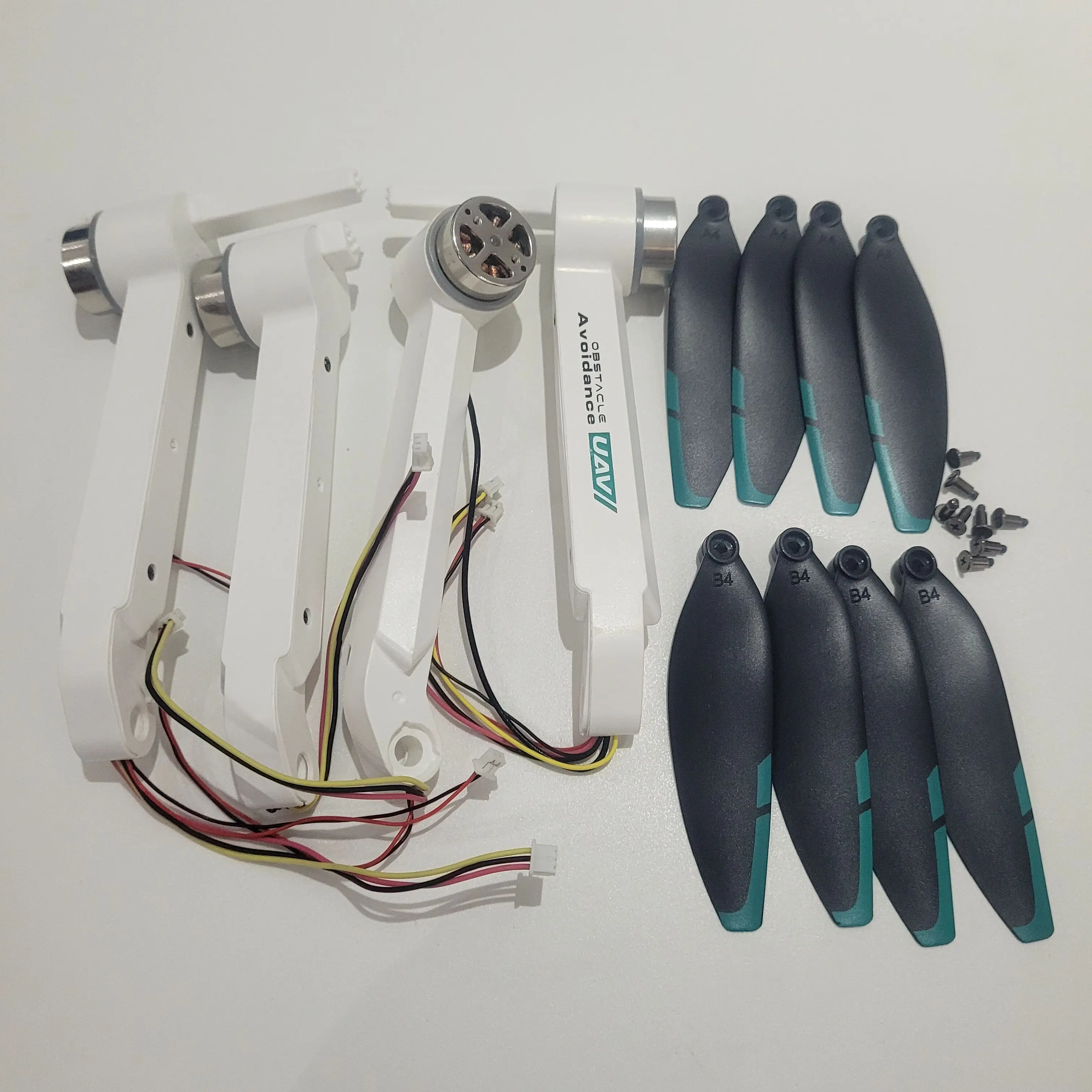

S159 Full Arms Set with Propeller Spare Part Kit for S159 GPS Drone UAV Front Rear Arm With Engine Part Accessory