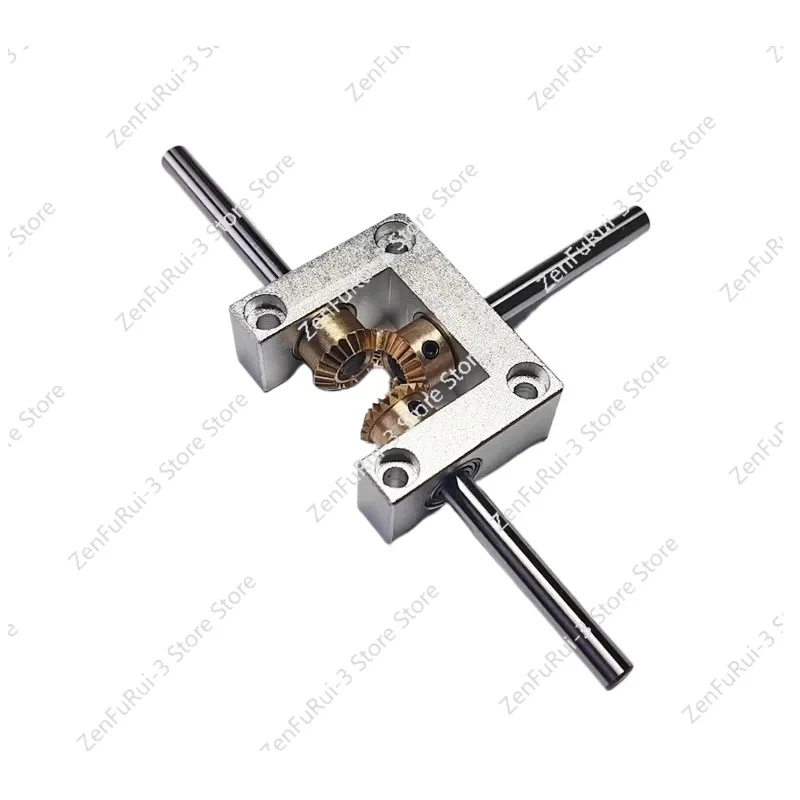 4mm 5mm Commutator Right Angle Angler Small 90 Degree 1:1 Gearbox Bevel Gearbox T-Gearbox