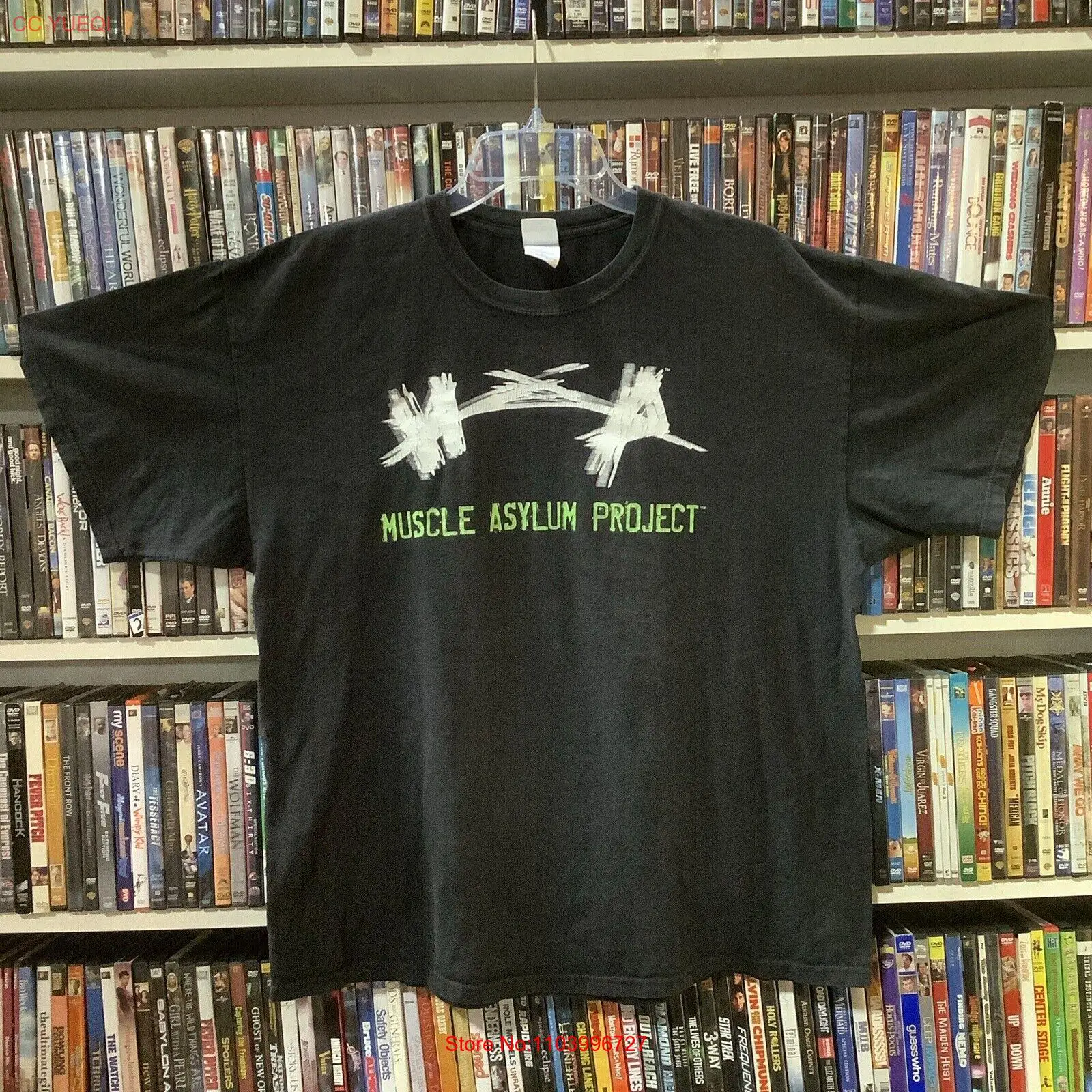 Rare Vintage Muscle Asylum Project Double Sided T-Shirt Size XL