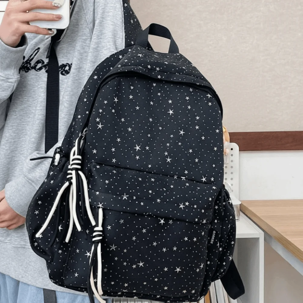 oxford-cloth-star-backpack-multi-pockets-large-capacity-student-school-bag-durable-korean-style-travel-rucksack-daily