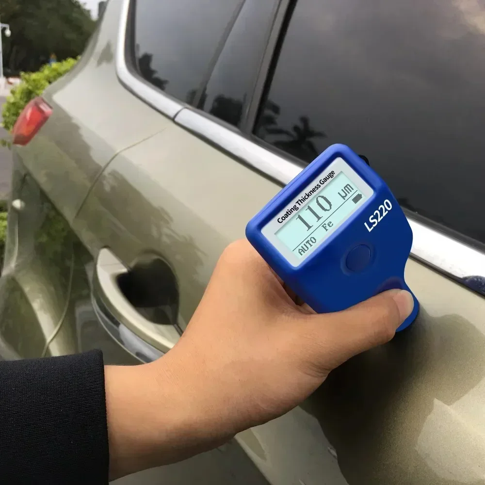 LS220 coating thickness measuring device testech   gauges  for cars