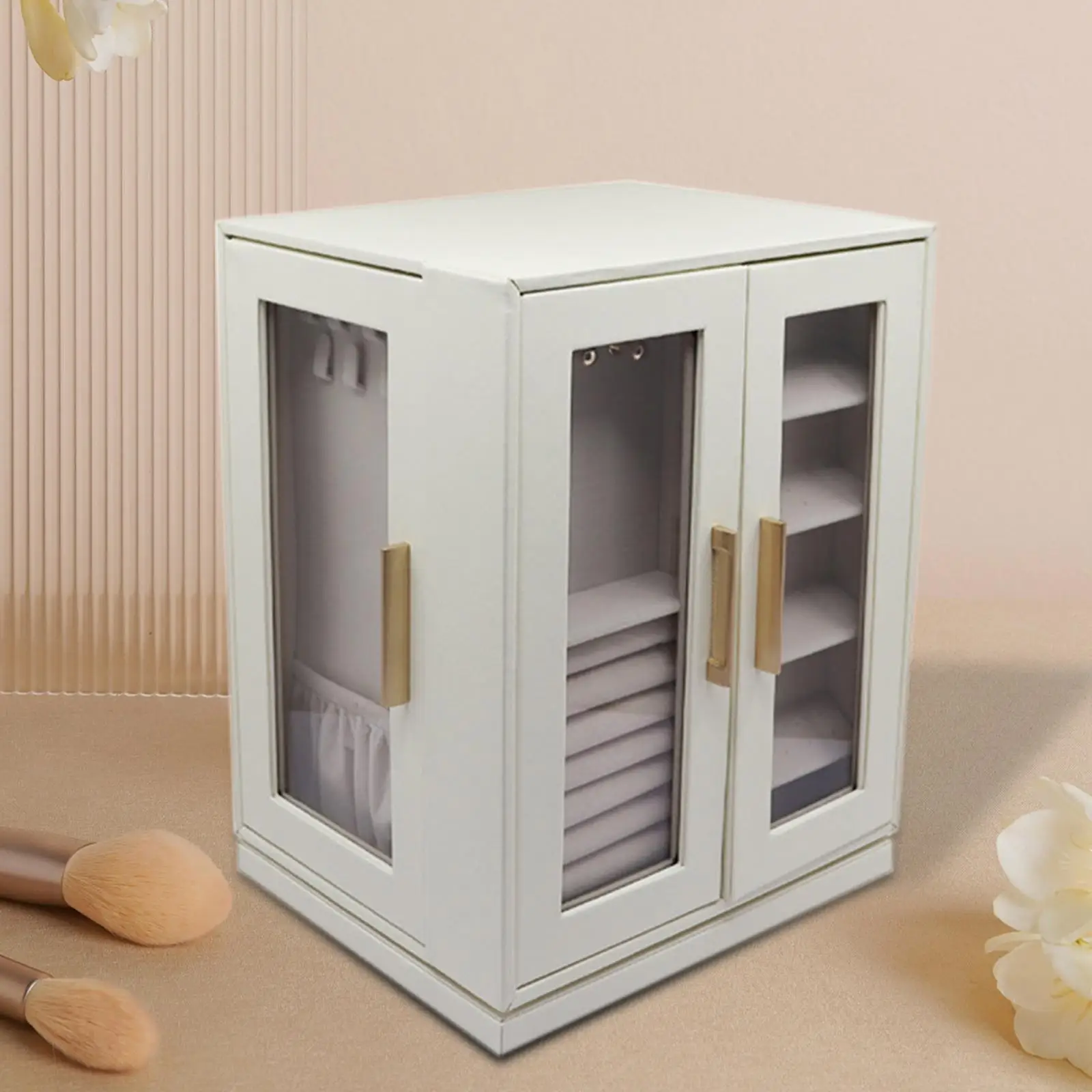 

Jewelry Organizer Gift Rotating Jewelry Box for Rings Bracelets Body Jewelry