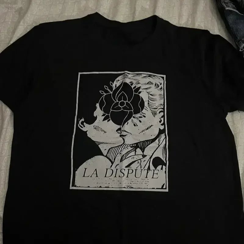 Popular La Dispute Band Black Cotton T Shirt Full Size S 5Xl