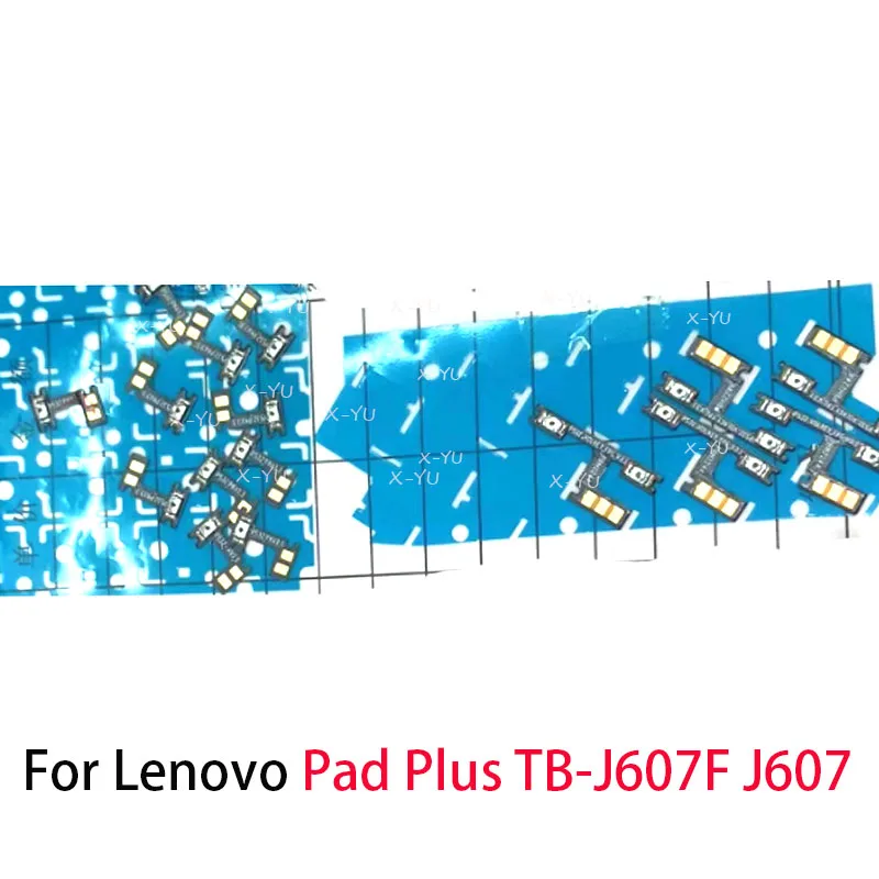 

For Lenovo Pad Plus TB-J607F J607 Power On Off Switch Volume Side Button Flex Cable