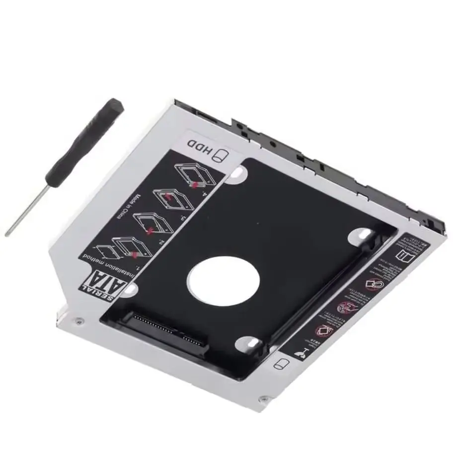 2nd Hard Drive Optical bay Caddy Bracket for HP 15-p247sa 15-ab207nh 15-p005ej 17-F001dx 17-F151nv 17-p170ng 17-e102sp 17-g121wm