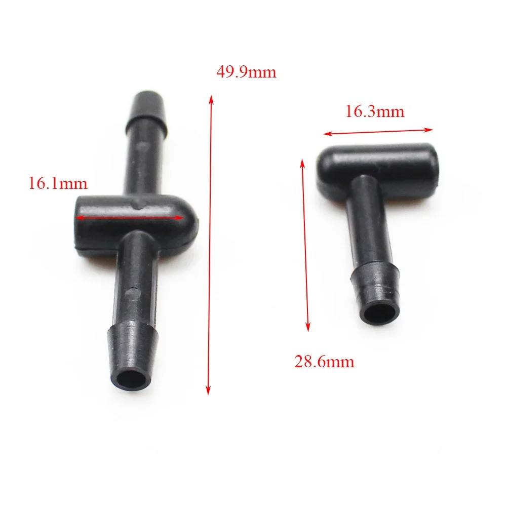 Car accessories 1PCS Windscreen Wipers Windshield Universal Car Wiper Water Jet Nozzle Hose kit Connector fit for Ford Foucs