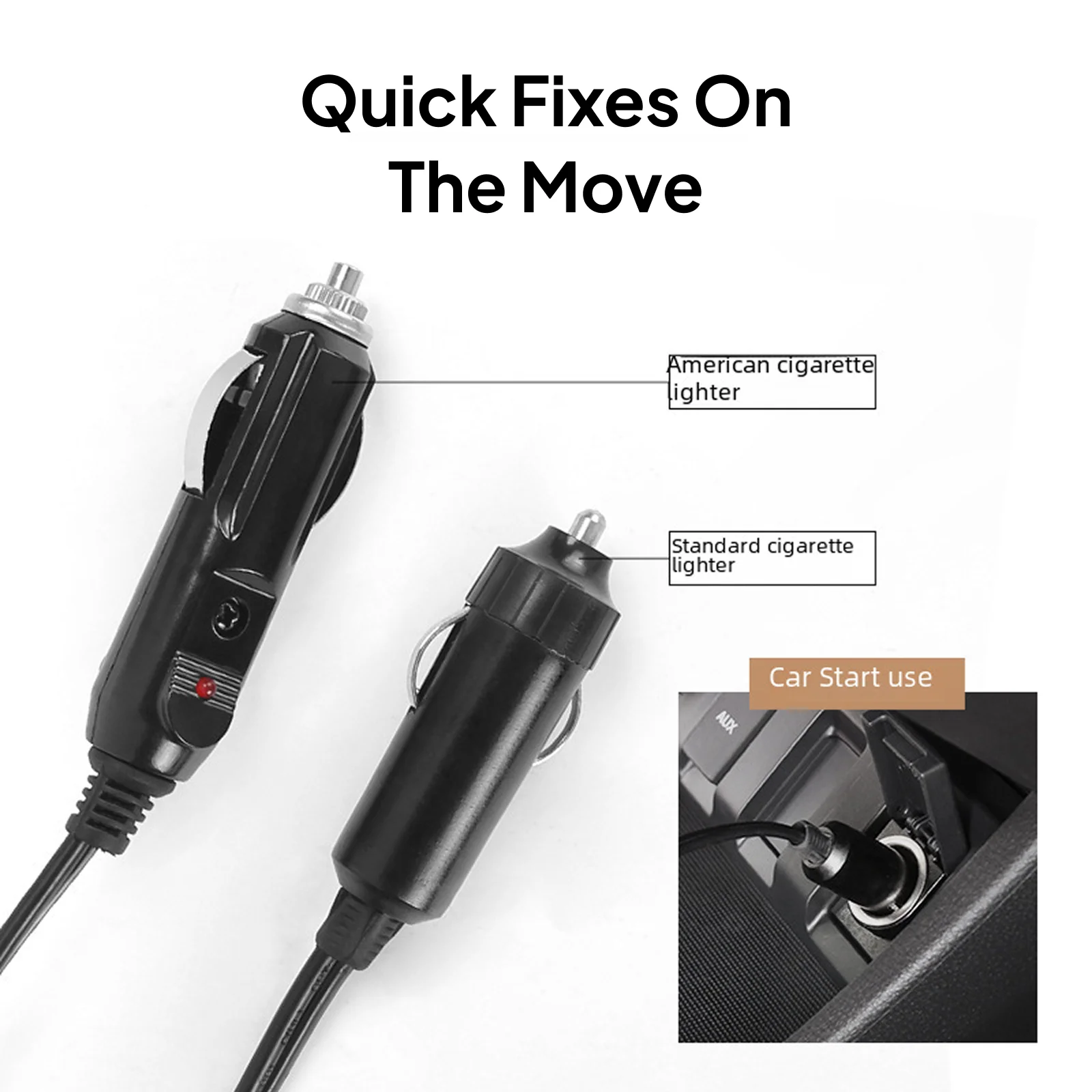 Car High Dryer Car Portable Hairdryer 12V with Folding Handle Hot Cold Lightweight Mini Car Styling Hair Dryer for Traveling