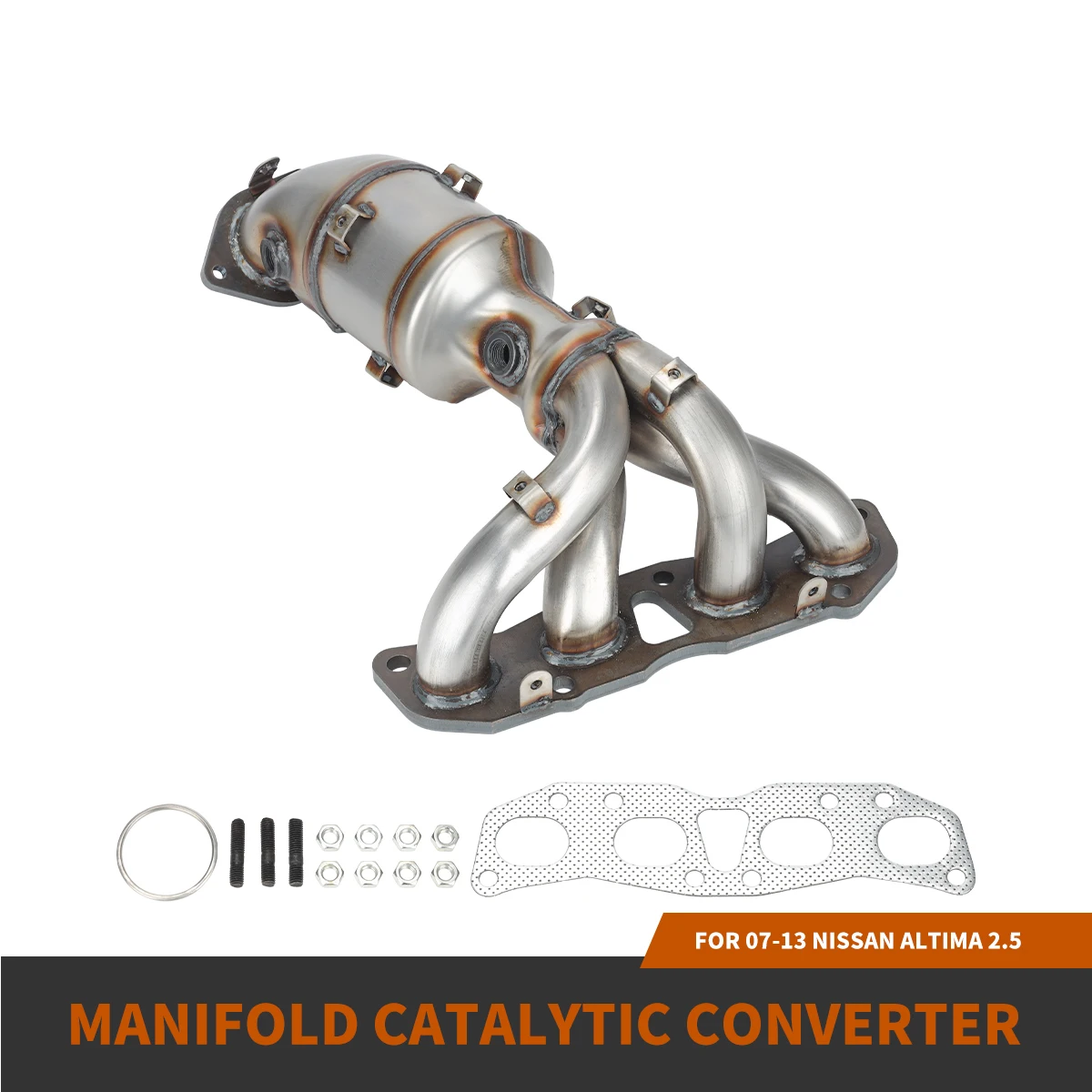 

Front Catalytic Converter For Nissan Altima 2007-2012 Rogue 2008-2013 2.5L Car Exhaust Manifold Stainless Steel