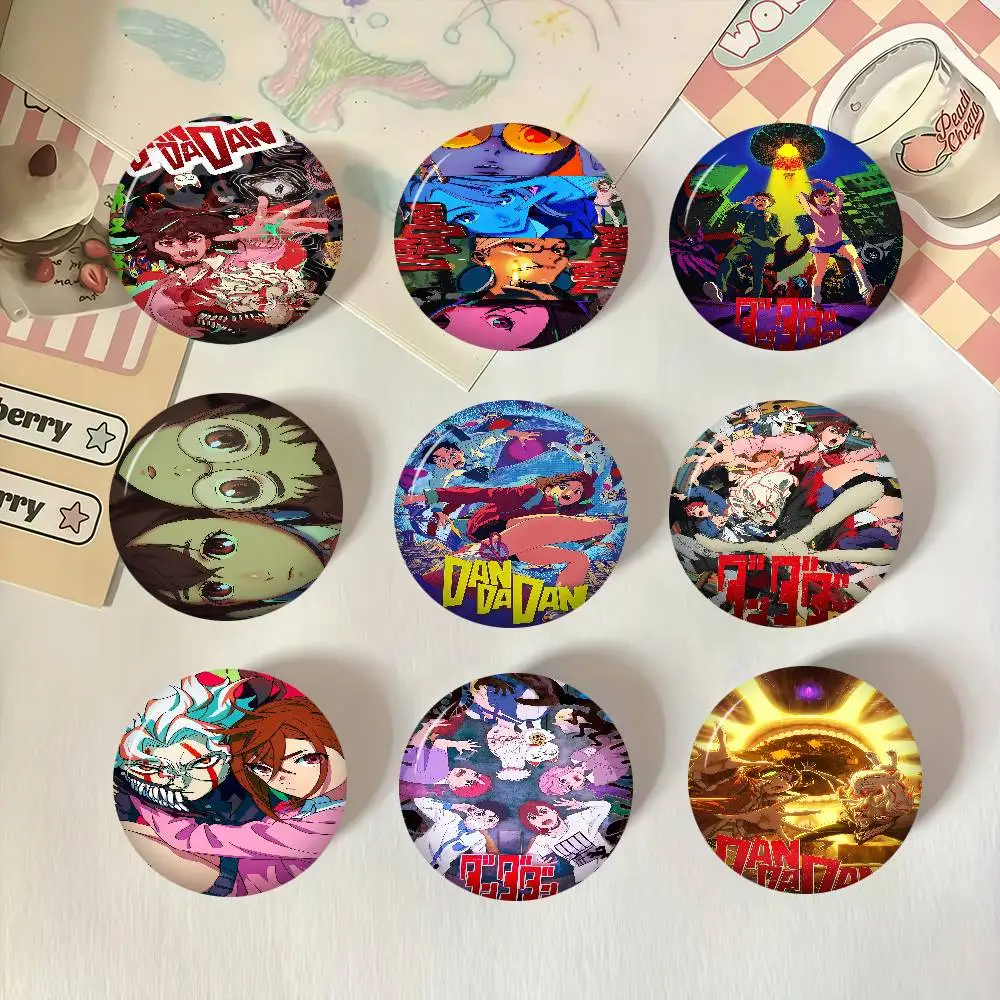 

1PC Classic Anime Dandadan New Brooches Soft Button Pin Funny Silly Gnarpy On A Skateboard Meme Badge Gamer Collection Gifts