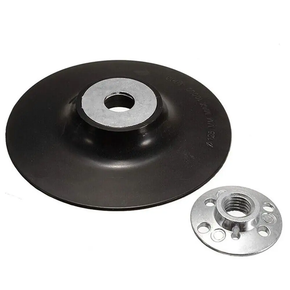 New Resin Disc Sander Angle Grinder Chassis Disc Backing Pad Tool Sandpaper Chassis Fiber Backing Pad