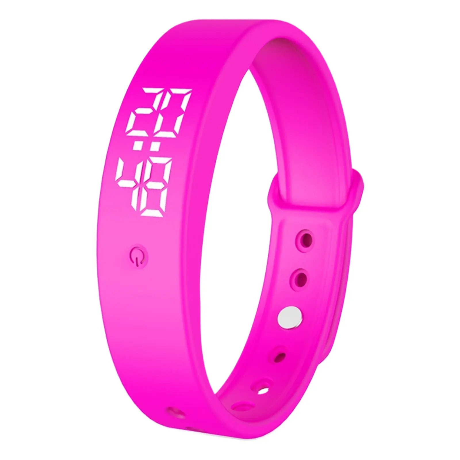 LED Digital Smart Bracelet Monitor Thermometer Vibration Alarm Wristband Smart Bracelet  Gifts for Student