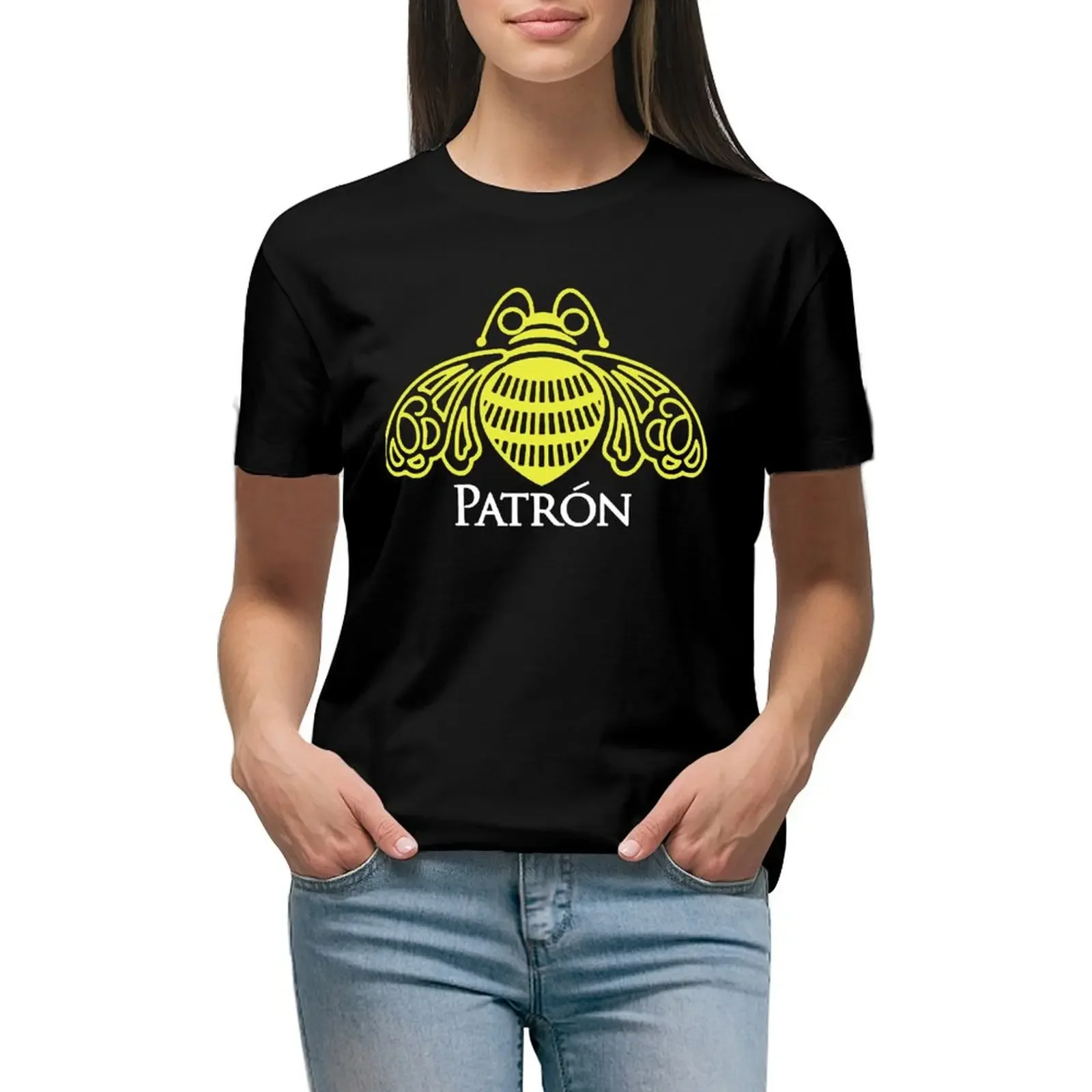 

Patron Tequila Logo Classic Classic T-Shirt Aesthetic clothing Female clothing plus size tops oversized t shirts for Women