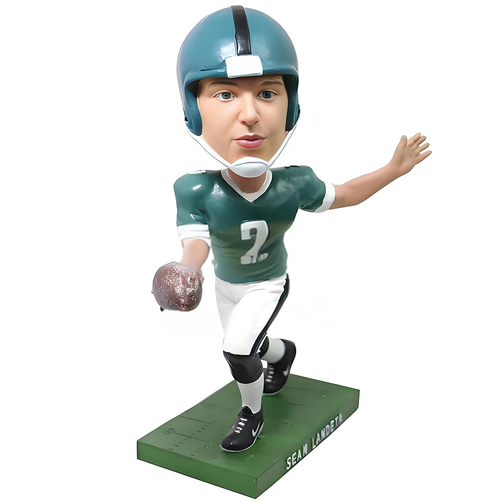 Custom Bobbleheads: Football Player | Fully Customizable with Polymer Clay | Personalized Bobbleheads Best Gifts for Christmas