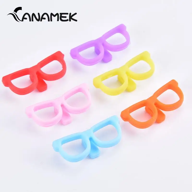 6pcs Wine Glass Marker Silicone Glass Tongue Shape Glasses Tag Wine Charms Glasses Identifier Marker Cups Glasses Markers