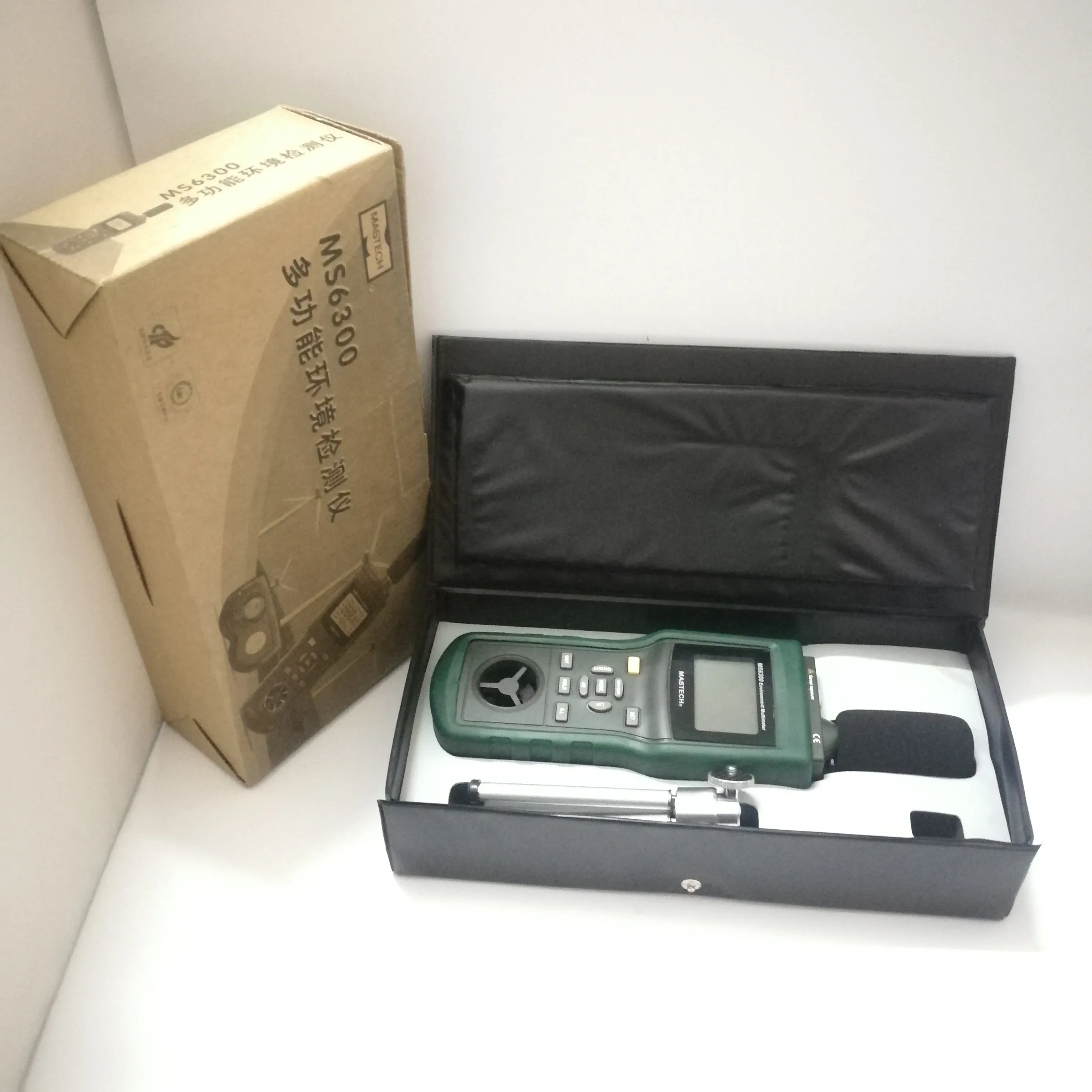 

MS6300 Multi Environment Tester LUX Wind Sound Temp RH Multi-Function Meter ,6IN1 Multifunctional Enviroment Meter