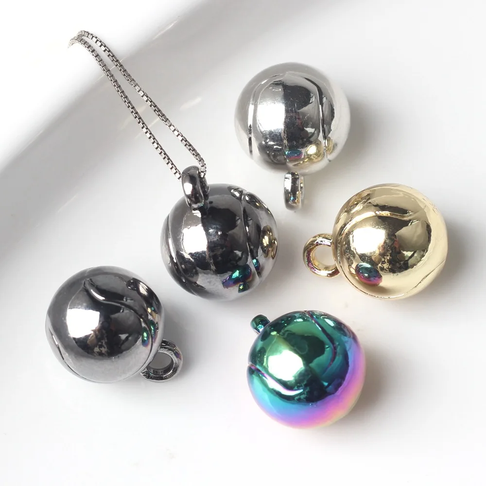 6pcs/lot 14MM Zinc Alloy Baseball and Tennis Pendant Charms DIY Necklace Bracelet Earrings Accessorie