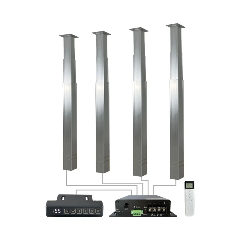 

RV Ceiling Lift Modified Roof Lifting Post Electric Push Rod Tent Bracket Lift Automatic Platform Lifter