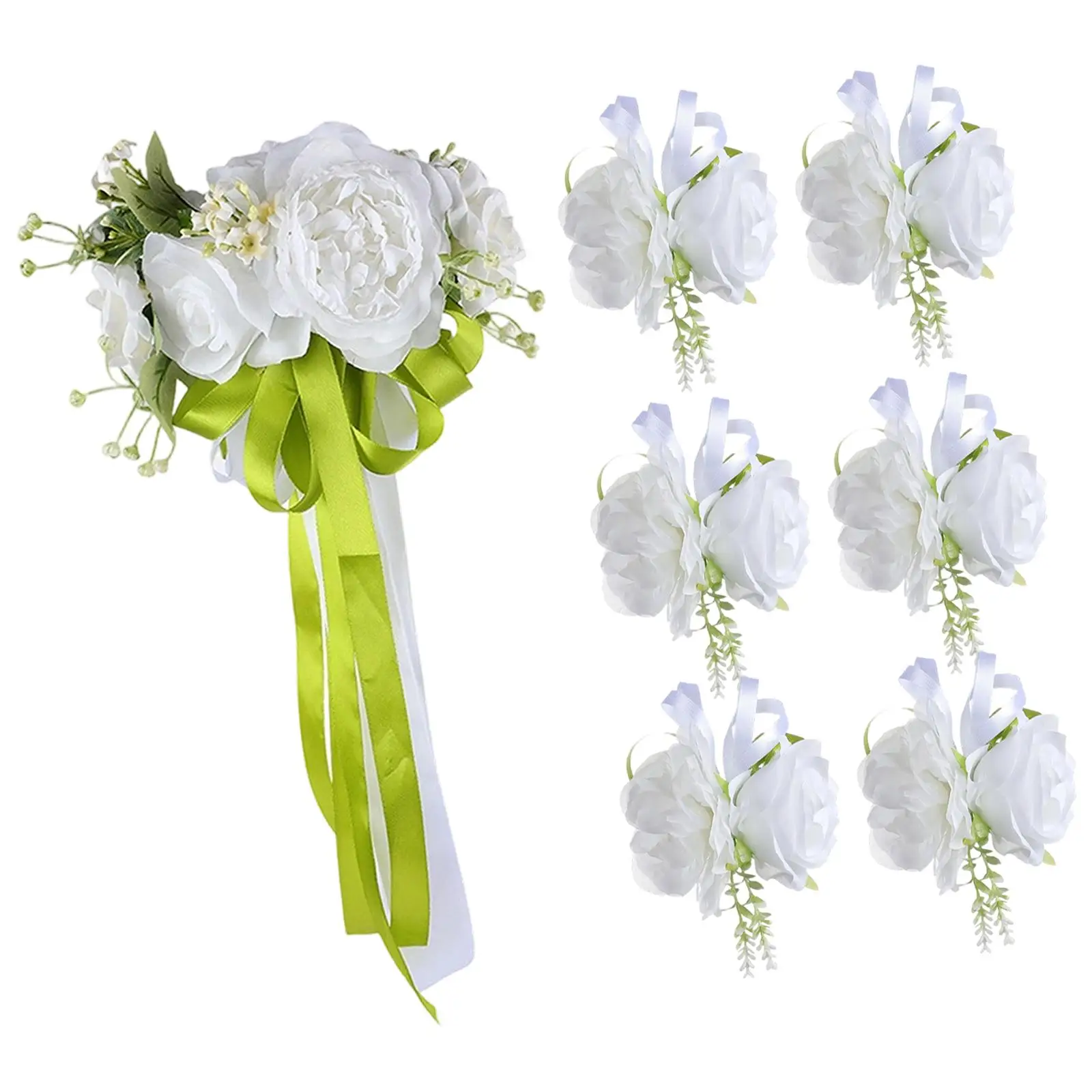 

Искусственный свадебный автомобиль, набор цветочных украшений, многофункциональный для свадебных мероприятий, легкий аксессуар с присоской