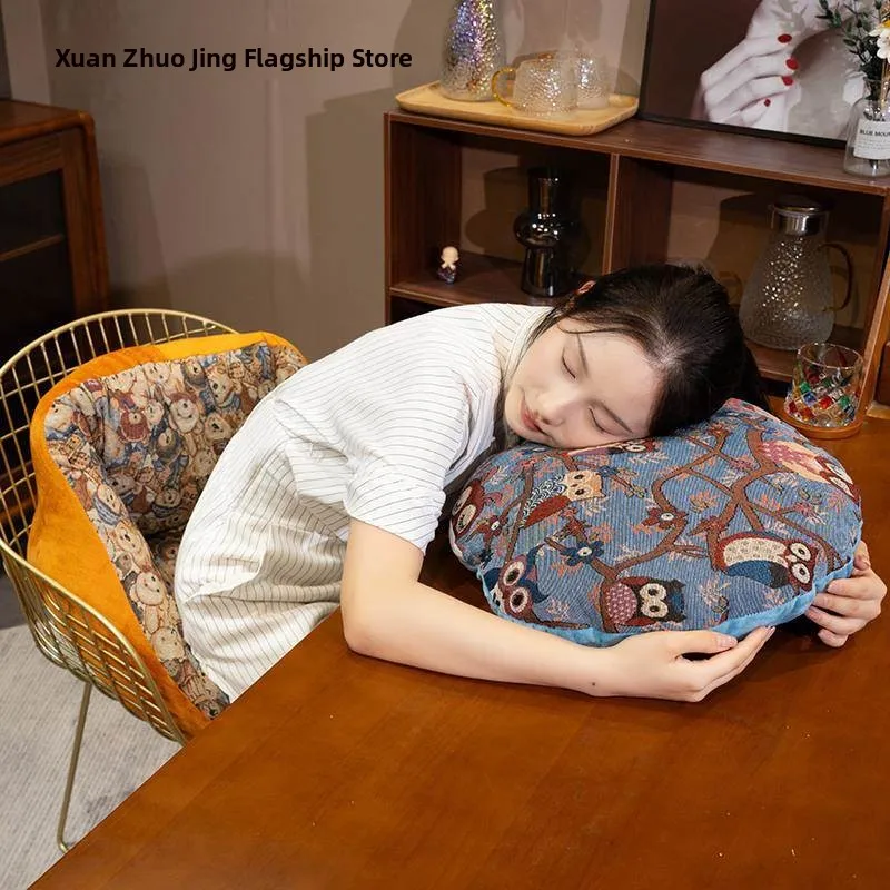 

Thickened Sofa Cushion Floor Reading Pad Backrest Integrated Lazy Person's Mat Bedroom Carpet Chair Plush Material Carto...