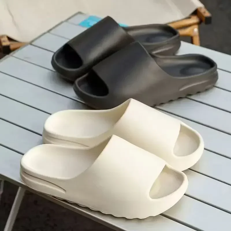 Hot sales Coconut SlippersEVA Slides Cloud Thick-soled Sandals Summer Fashion Soft Bottom Beach Men Slippers Women's Sandals image 5