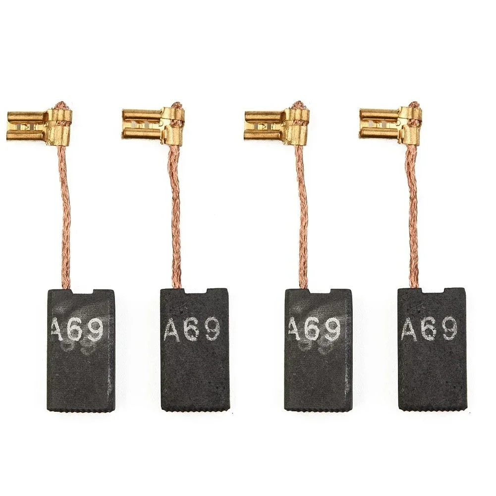 4 قطعة/المجموعة فرش كربون لبوش GBH5400 GBH5-38 X GSH38 GBH5-40D GSH500 A69 استبدال أدوات كهربائية