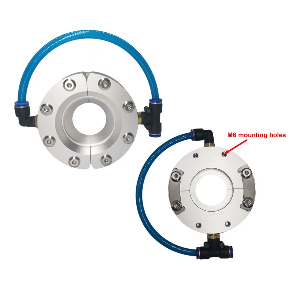 Pneumatic Air Circular Knife Alu. Alloy Compressor Annular Ring Air Knife, Circular Wind Knife Air Washer Air Ring