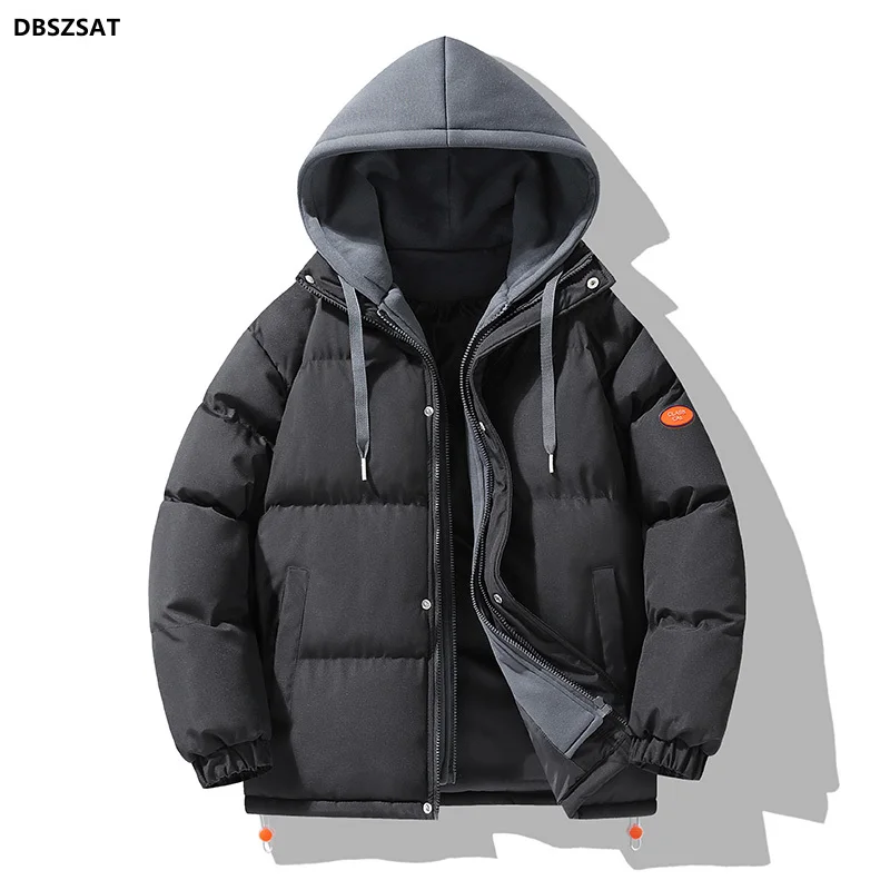 Man Brand Outwear Outdoor Classic Jacket Men 2023 Fashion Casual Solid Coats Autumn Winter Windproof Warm Thick Fleece Jackets