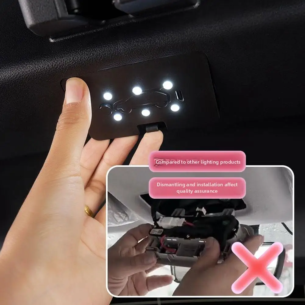 

Светодиодная подсветка багажника для Byd Seagull / Dolphin Mini / Dolphin Surf, аксессуары для тюнинга, ультраяркая внутренняя подсветка A8n9