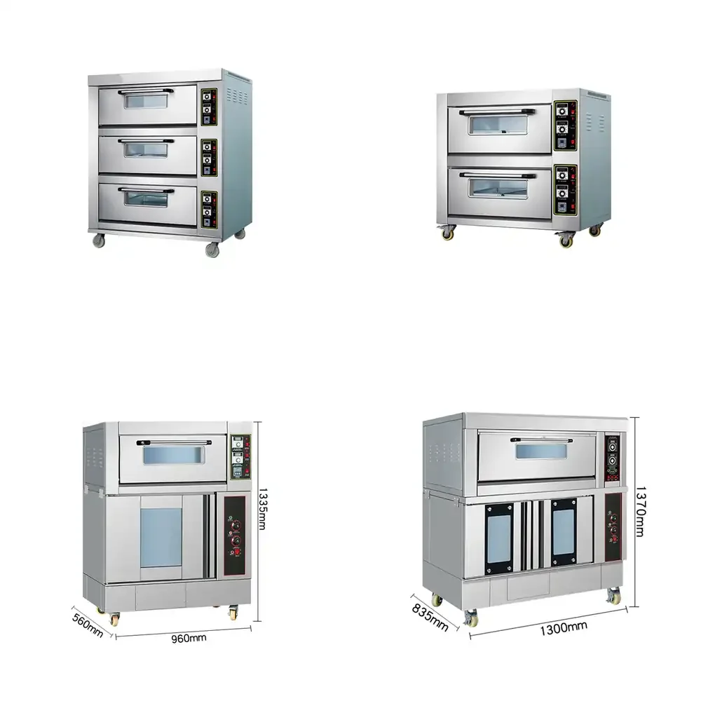 

121 Commercial Electric Three-Layer Oven for Bakery Use Large Baking Oven for Bread Cake Barbecue