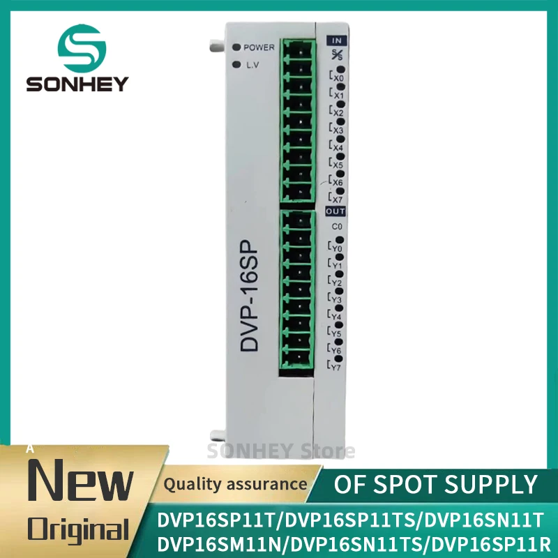 

OriginalDVP16SP11T DVP16SP11TS DVP16SN11T DVP16SM11N DVP16SN11TS DVP16SP11R PLC Expansion Module