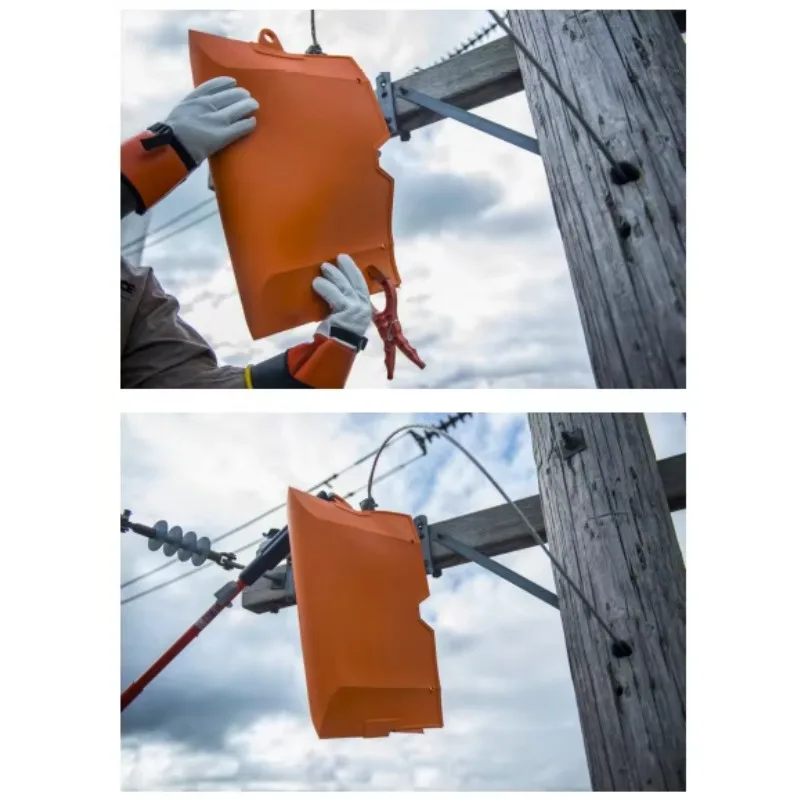 Insulation Shielding Cover for Live Line Work ABC Plastic Hard Fuse Cut Out Shield