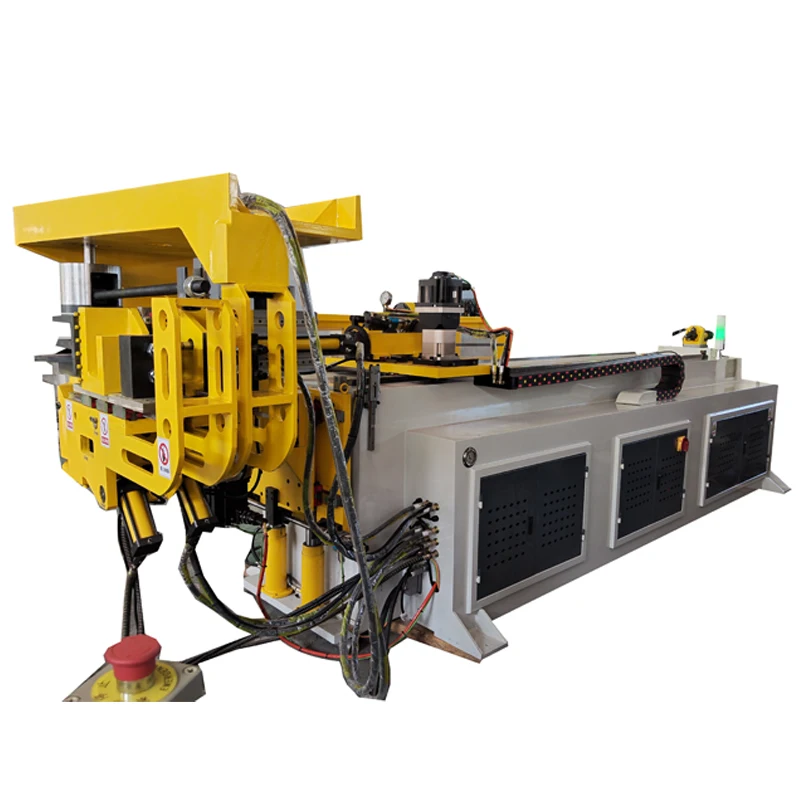 Automatic 50mm Steel and Aluminum Pipe/Tube Bending Machine Round Square Pipe Bender for Metal Tube Processing Furniture