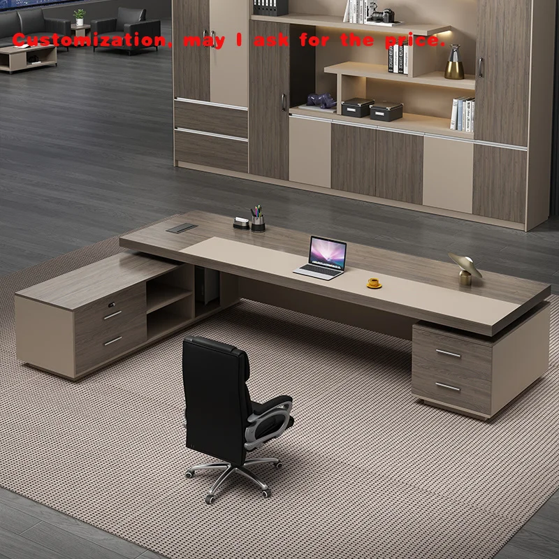 

Роскошный стол для руководителя на заказ, 3 метра, современный офисный стол большой шкалы, корпоративные офисы, рабочее пространство для руководителей, бизнеса