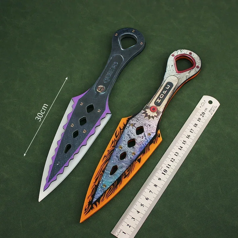 30cm Apex Legends Wraith Heirloom Kunai Acrylic Game Periphery Cosplay Props Weapon Katana Samurai Swords Weapon Model Gift Toys