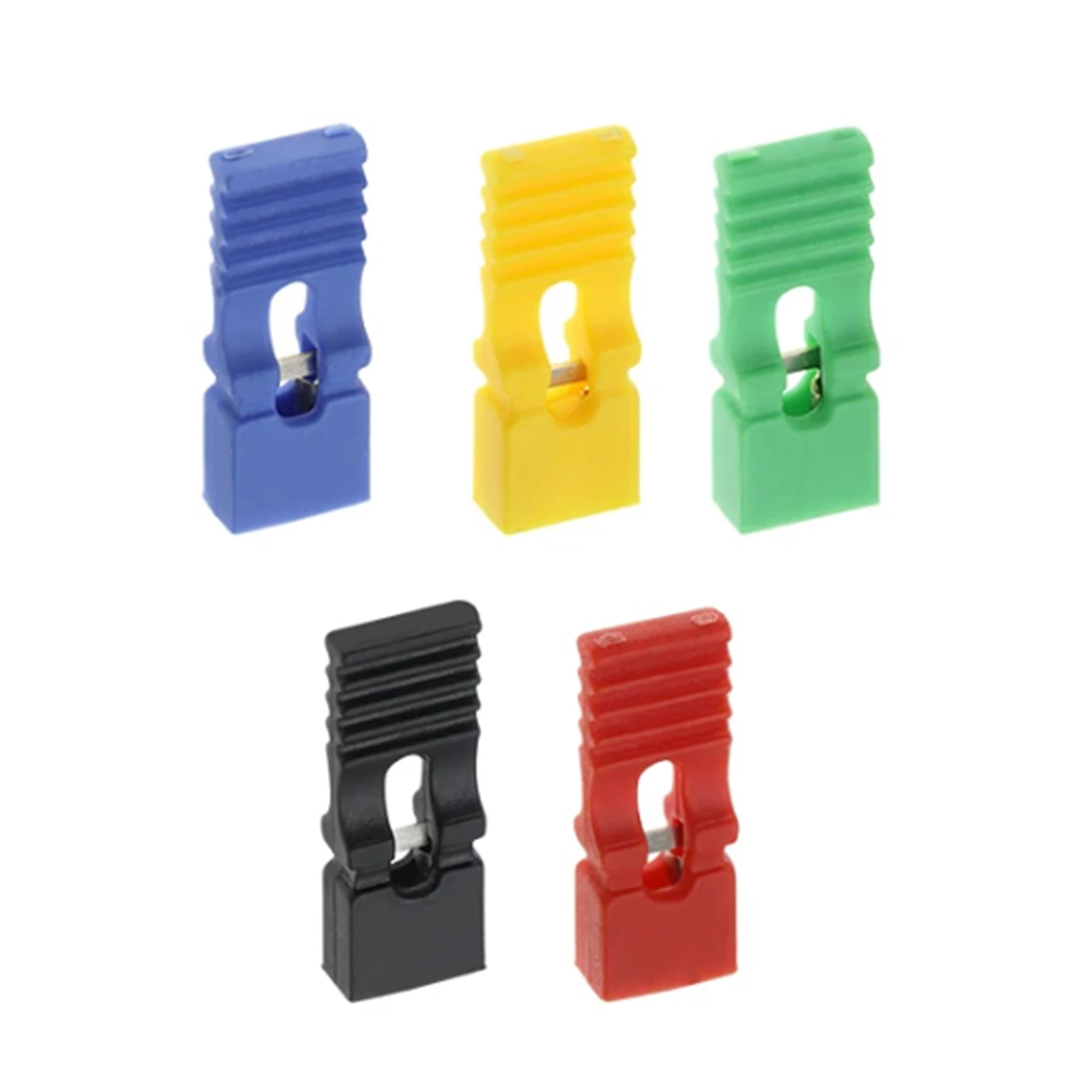 50pcs Jumper Cap 2.54mm Pitch Pin Header Connector Short / Long Type Jumper Plug Cover DIY Repair Parts