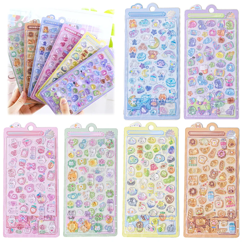 �y�Z�[�����z3D �����[�t�X�e�b�J�[�ʔ����Â��t���[�c�A�C�X�N���[���y�b�g�h���b�v�X�N���b�v�u�b�L���O DIY ���L�����W���[�i�����O����킢���X�e�b�J�[ TMZ