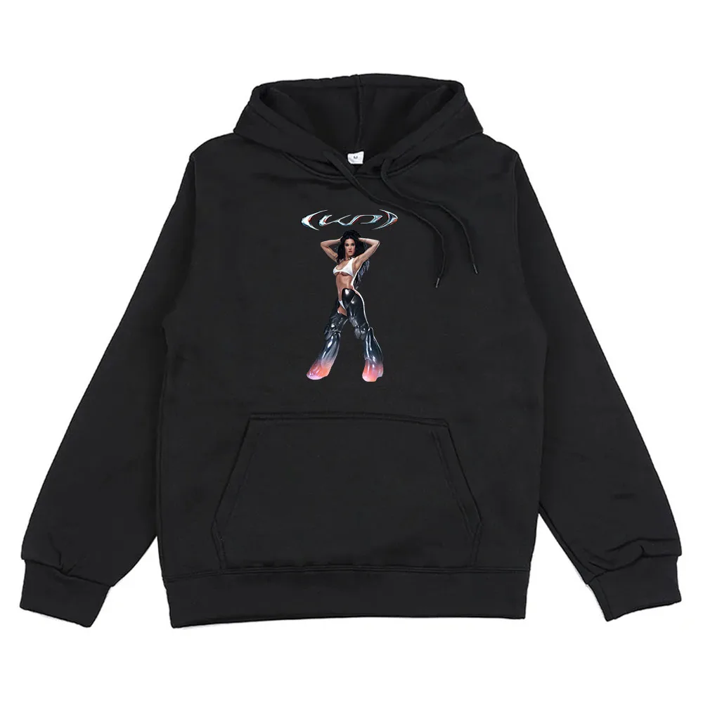 WOMAN'S WORLD Album 2024 Graphic Hoodies Katy Perry Singer Printing Sweatshirts Streetwear Men Unisex Winter Pullovers Hoodie