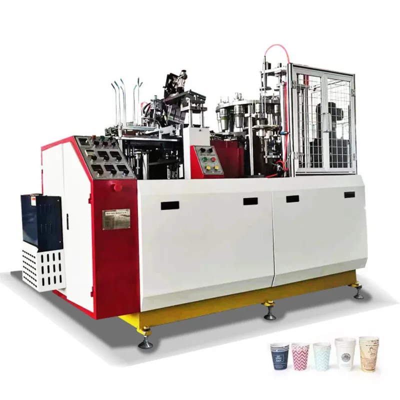 New High-Speed Forming Fully Automatic Disposable Coffee Paper Cup Single-Sided Coated Hine