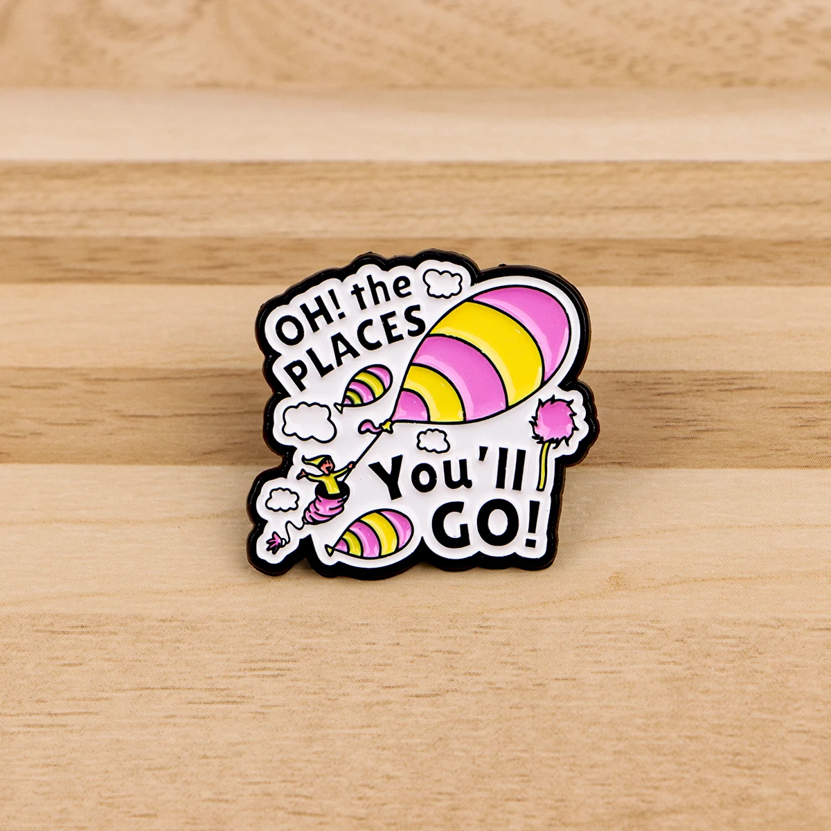 Black Cat Joker Enamel Pin Frog Potato Chip Dog Paw Brooch Pines Lapel Pins Badge on Backpack Clothing Accessories Jewelry Gifts - view 5