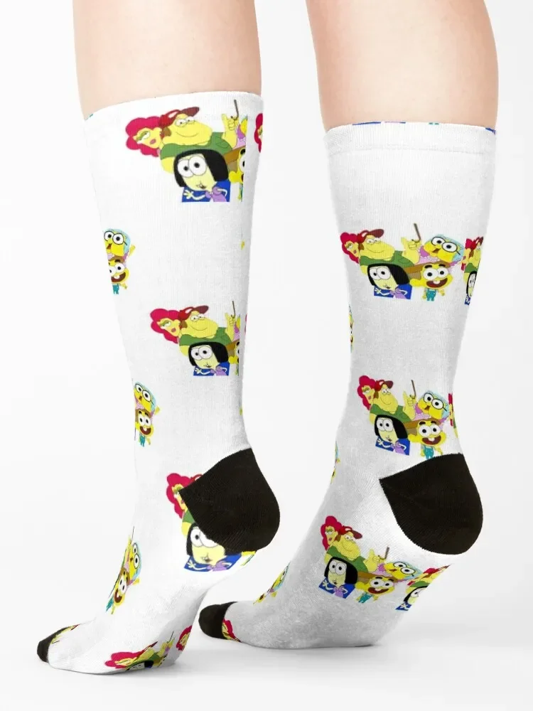 Big city greens Socks moving stockings colored men cotton high quality Socks For Women Men's