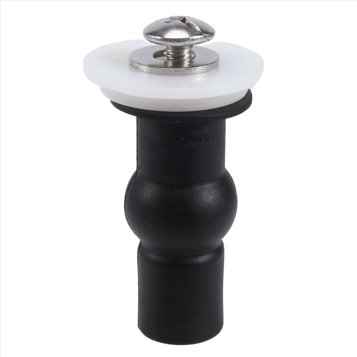 ABQX 4 Pack Toilet Seat Screws Toilet Seat Hinges Bolt Expanding Rubber Top Nuts Screw Fixings Fix WC Blind Hole Fittings